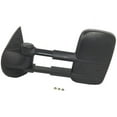 thumbnail image 3 of Left Driver Side Manual Mirror - Manual Telescoping, Towing - Black Textured - Compatible with 2007 - 2013 Chevy Silverado 1500 2008 2009 2010 2011 2012, 3 of 3