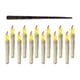 thumbnail image 3 of 12 velas voladoras flotantes sin llama, velas sin llama con varita, luces cálidas parpadeantes para bodas, decoración de fiestas, velas LED cónicas varita floral, 3 of 8