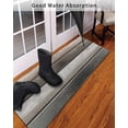 thumbnail image 3 of Vintage Dark Grey Stripes Front Door Mat Peeling Paint Effect Texture Welcome Doormat Indoor Outdoor Entrance Floor Mat Non-Slip Washable Runner Rug for Front Porch Decor 18x60 Inch, 3 of 6