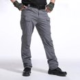 thumbnail image 2 of Men 6 Pocket Cargo Pants Light Regular Stretch Fit UPF50+ Outdoor Daily Pants S-XXL（  1 piece）, 2 of 10