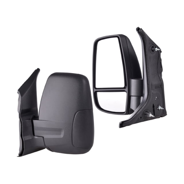 Espejo Transit 2015 A 2017 Ford Lateral Izquierdo Manual Corrug Genérica .