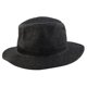 thumbnail image 2 of Men Summer Outdoor Straw Braided Wide Brim Western Style Beach Sunhat Cowboy Hat Black, 2 of 3
