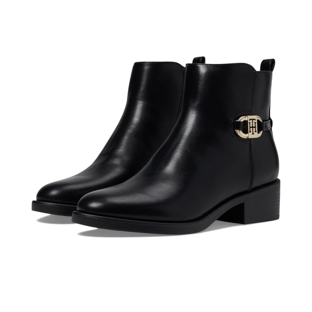 Bota Tommy Hilfiger Imiera para mujer, color negro, talla 6