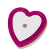 thumbnail image 2 of EIMELI Light Sensor LED Heart Shaped US Plug-in Night Lamp for Baby Bedroom Living Room, 2 of 8