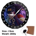 thumbnail image 2 of Reloj de pared JoJos Bizarre Adventures Kujo Jotaro 15 cm, 2 of 2