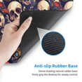 thumbnail image 5 of Sikiie Skull record rock Mouse Pad, 16x29.5 Mousepad Desk Mat in Anti-Slip Rubber Mousepads Mat for Game Office Laptop Computer, 5 of 8