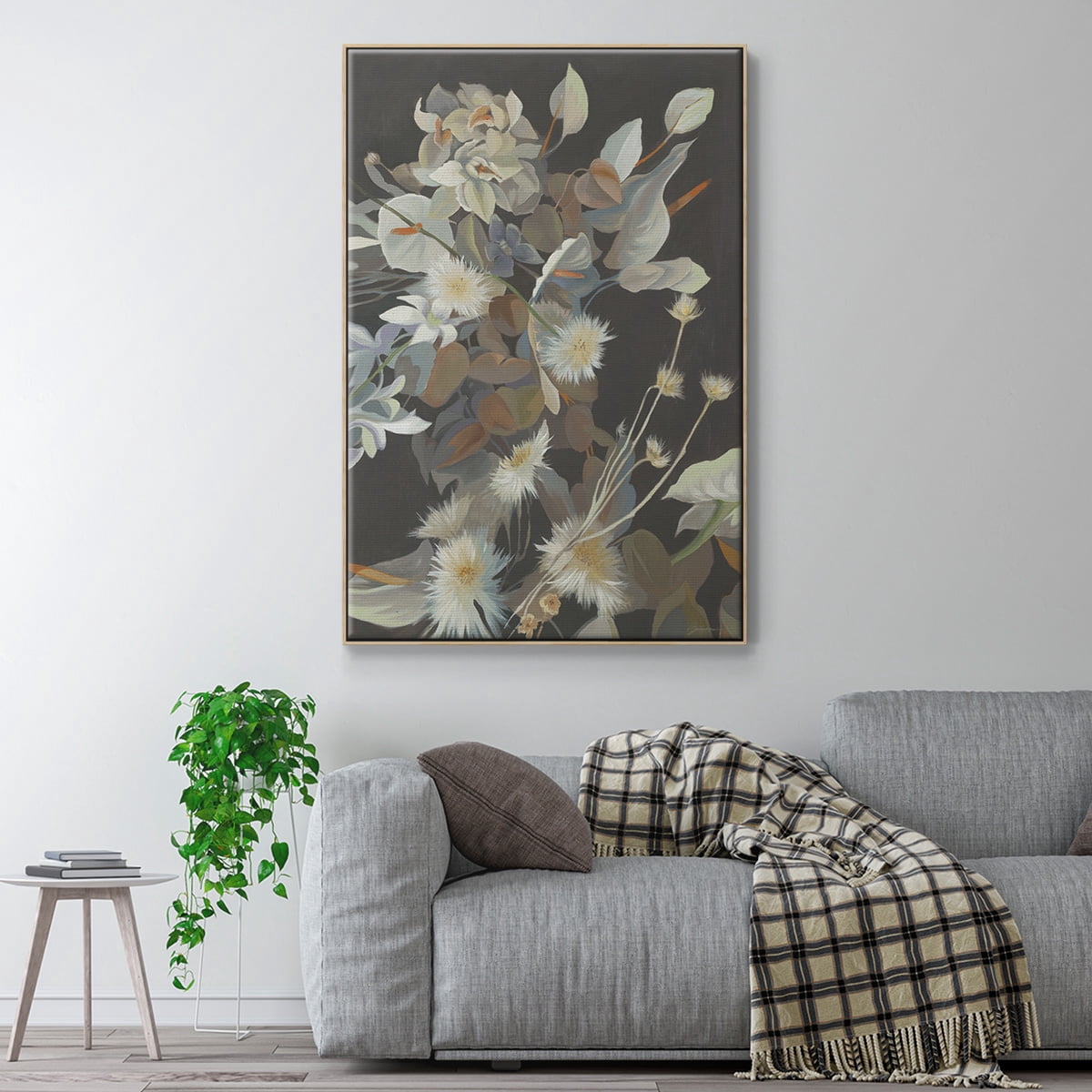 Turn a New Leaf Framed Premium Gallery Wrapped Canvas - Ready to Hang