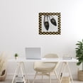 thumbnail image 3 of Stupell Industries Modern Luxe Black Flats Canvas Art, 17 x 17, by Lorenzo Collective, 3 of 8