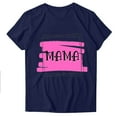 thumbnail image 1 of Blusas de Manga Corta para las Mujeres Divertido Impreso Cuello Redondo Tee, Vintage Humor Gráfico Blusas de Primavera para las Mujeres, 1 of 3