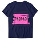 thumbnail image 1 of Blusas de Manga Corta para las Mujeres Divertido Impreso Cuello Redondo Tee, Vintage Humor Gráfico Blusas de Primavera para las Mujeres, 1 of 3