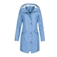 thumbnail image 1 of Chaqueta ligera impermeable Colcomx Chaquetas de mujer con capucha, 1 of 4