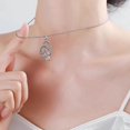 thumbnail image 5 of Collar de plata de ley 925 KAIYANG para madre e hija, 5 of 5