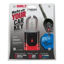 Bolt 7023540 Padlock 2.25in Width, 6in Shackle Length ford Side Cut Padlock