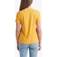 thumbnail image 2 of Reef Womens Roselle Classic Graphic T-Shirt, gold, S, 2 of 2