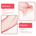 thumbnail image 2 of OUNONA  200 Pcs Fruit Net Hanging Bag Storage Drawstring Tote Bags Mesh Holdall Shopping Red, 2 of 8