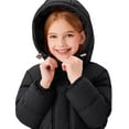 thumbnail image 5 of XXWXYD Kids Korean Style Thickened White Down Hooded Jacket, Warm Winter Coat for Boys Girls, Big Children Padded Outerwear Autumn, 5 of 9