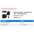 thumbnail image 2 of Ignition Distributor - Compatible with 1991 - 1993 Chevy S10 1992, 2 of 2