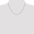 thumbnail image 2 of Collier Chaîne Torsadée en Or Jaune 14k 18 Pouces.95mm Pendentif Breloque Maillon Rond, 2 of 9