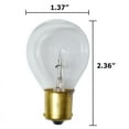 thumbnail image 3 of GE  309 - 25w S11 28v Low Voltage Aircraft Light bulb, 3 of 5