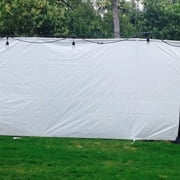 Farm Plastic Supply - White Plastic Sheeting - 6 mil - (20' x 100') - Thick Plastic Sheeting, Heavy Duty Polyethylene Film, Drop Cloth Vapor Barrier Covering for Crawl Space