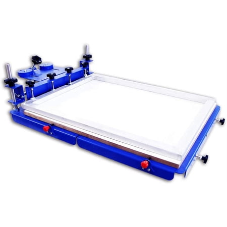 INTBUYING 30"x24" Micro-registration 1 Color Screen Printing Machine Silk Press Printer DIY