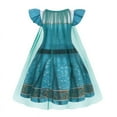 thumbnail image 5 of Benylion Girls Princess Costumes Princess Dresses Fancy Dress Up Outfits with Cape Birthday Party Cosplay Outfit for 11-12 Years, 5 of 6