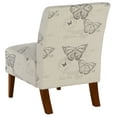thumbnail image 4 of Linon Lily Linen Accent Chair, Multiple Patterns, 4 of 14