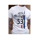 thumbnail image 1 of Camiseta del Día de la Independencia de Estados Unidos. Camiseta con gráfico de coche de carreras vintage para hombre. Camiseta informal de cuello redondo y manga corta. Tejido elástico 100% poliéster, 1 of 7