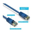 thumbnail image 5 of iMBAPrice 100 feet Cat5e RJ45 Patch Ethernet Cable for PC, Mac, PS2, PS3, Xbox, Xbox 360 - Blue, 5 of 7