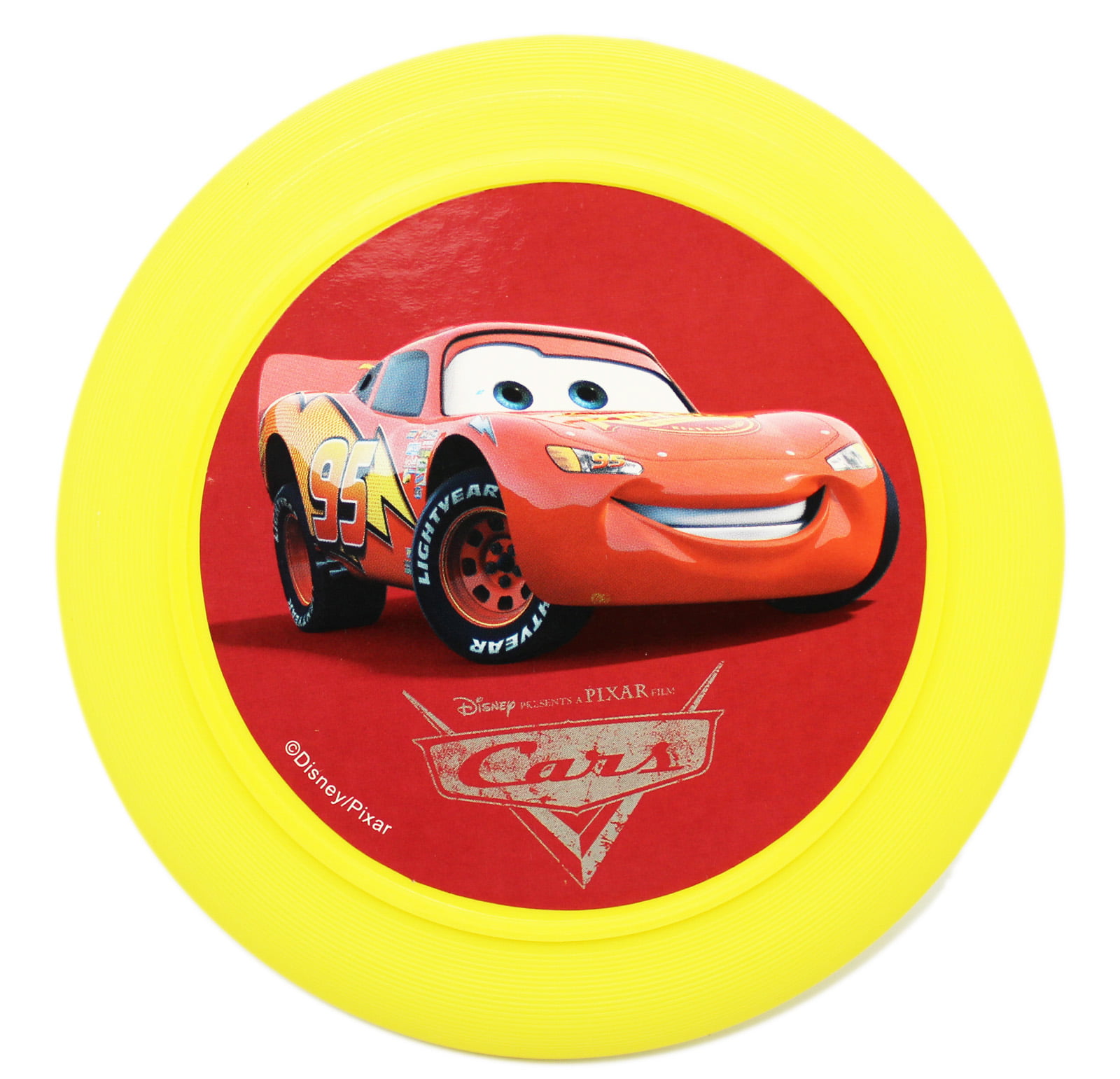 Disney Cars Flying Disc Frisbee Team Lightning McQueen 95 Fabulous Hudson Hornet 