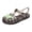 B-Black, variant on Toddler Sandles Girls Jelly Sandals Soft Sole Closed Toe Princess Flat Chibi Cloud Dress Sandals Comfortable for Toddler Little Kid Big Kid