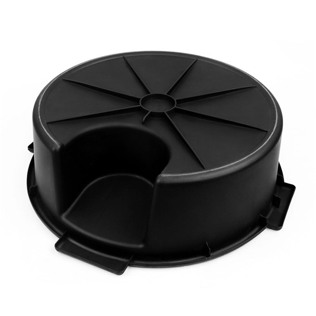 Oil Collection Container with Handle and Scale Oil Collection Tray Oil Drip Catcher Pan Reusable 6L Round Oil Drain Pan