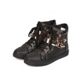 thumbnail image 5 of New Women Liliana Sneaker-41 Leatherette Snakeskin Gold Plated Zippered Sneaker, 5 of 6