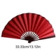 thumbnail image 4 of Abanico Plegable 10 Pulgadas Tela Pintura Artesanal Del para Bodas () Rojo, 4 of 4