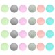 thumbnail image 2 of (Color Sólido 24 Piezas) Silicona Globo Recargable Explosión Reutilizable Juguete Silicona (con Video), 2 of 5