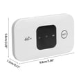 thumbnail image 2 of Módem portátil 4G LTE WiFi con ranura para tarjeta SIM Punto de acceso inalámbrico de viaje para viajes, 2 of 9