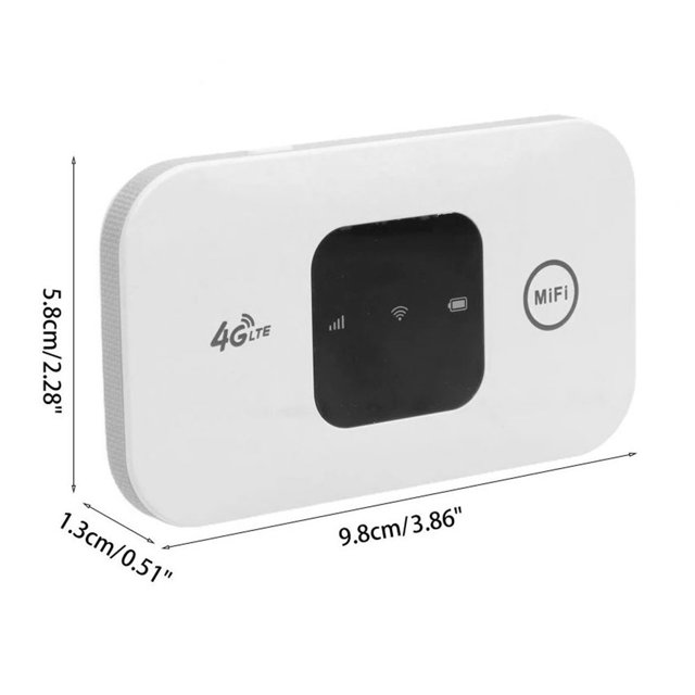 Módem WiFi 4G LTE con ranura para tarjeta SIM Punto de acceso inalámbrico para viajes (versión europea)