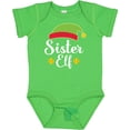 thumbnail image 3 of Inktastic Christmas Sister Elf Holiday Girls Baby Bodysuit, 3 of 5