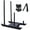 Black, variant on Heavy Duty Steel Weight Training Sled for Strength and Speed Training, Adjustable Resistance Fitness Equipment for Athletes and Workout Enthusiasts