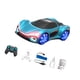 thumbnail image 4 of Coche acrobático RC con luces LED, juguete clásico para fiestas navideñas. D azul, 4 of 8