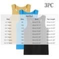 thumbnail image 3 of Kids Girls Tank Tops 3 Pack Cotton Racerback Sleeveless Summer Shirts Multicolor,Size 10-11 T, 3 of 9