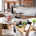 thumbnail image 4 of RUIE Sous Vide Cooker,1100W Precision Cooker with WiFi App Control,LED Touchscreen,Waterproof Immersion Circulator,Fast Heating Sous Vide Machine for Home Kitchen Cooking, 4 of 12
