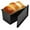 Black, variant on Pullman Loaf Pan with Lid 1lb Dough Capacity Non-Stick Corrugated Bread Toast Box Mold with Cover for Baking Bread
