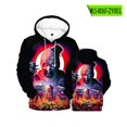 thumbnail image 1 of 2022 Movie Terrifier Killer Art Sudadera con capucha Impresión 3D Payaso Joker Chaqueta Abrigo para adultos Tops Sudadera con capucha Fiesta de Halloween PropWLS00567SG Deng Xun unisex, 1 of 2