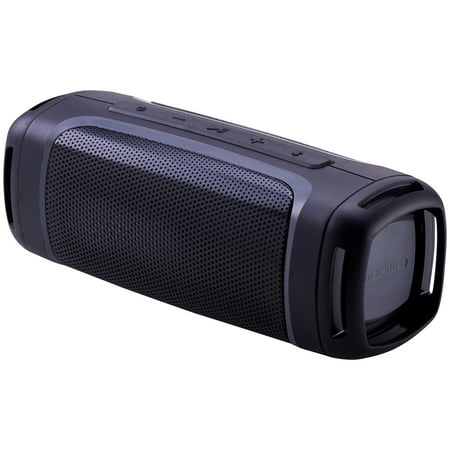 Blackweb Rugged Portable Bluetooth Speaker with Built-In Speakerphone, IPX5, 12-Hour