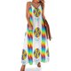thumbnail image 1 of Vestido sin mangas con forma de piruleta de caramelo y lazo, de colores, con espiral, para mujer, de lujo, para noche de verano, 2024, 1 of 7