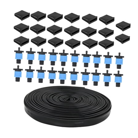 Bothyi Drip Irrigation Hose 30M Professional Garden Soaker Hose for Patio Yard Lawn