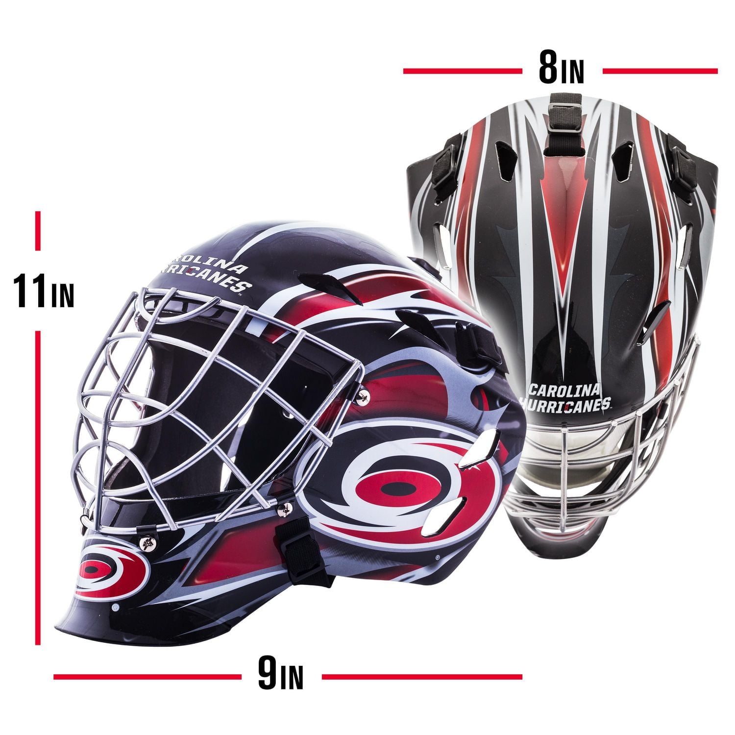 Franklin Sports GFM 1500 NHL Hurricanes Goalie Face Mask