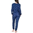thumbnail image 3 of Blis Women's and Women's Plus Sleep Long Sleeve Pajama Jogger Set, 3 of 3