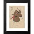 thumbnail image 2 of Toyokuni Utagawa 14x18 Black Modern Framed Museum Art Print Titled - An Actor Dressed as a Samurai in Brown Robe (Late 18th Century - Early 19th Century), 2 of 5